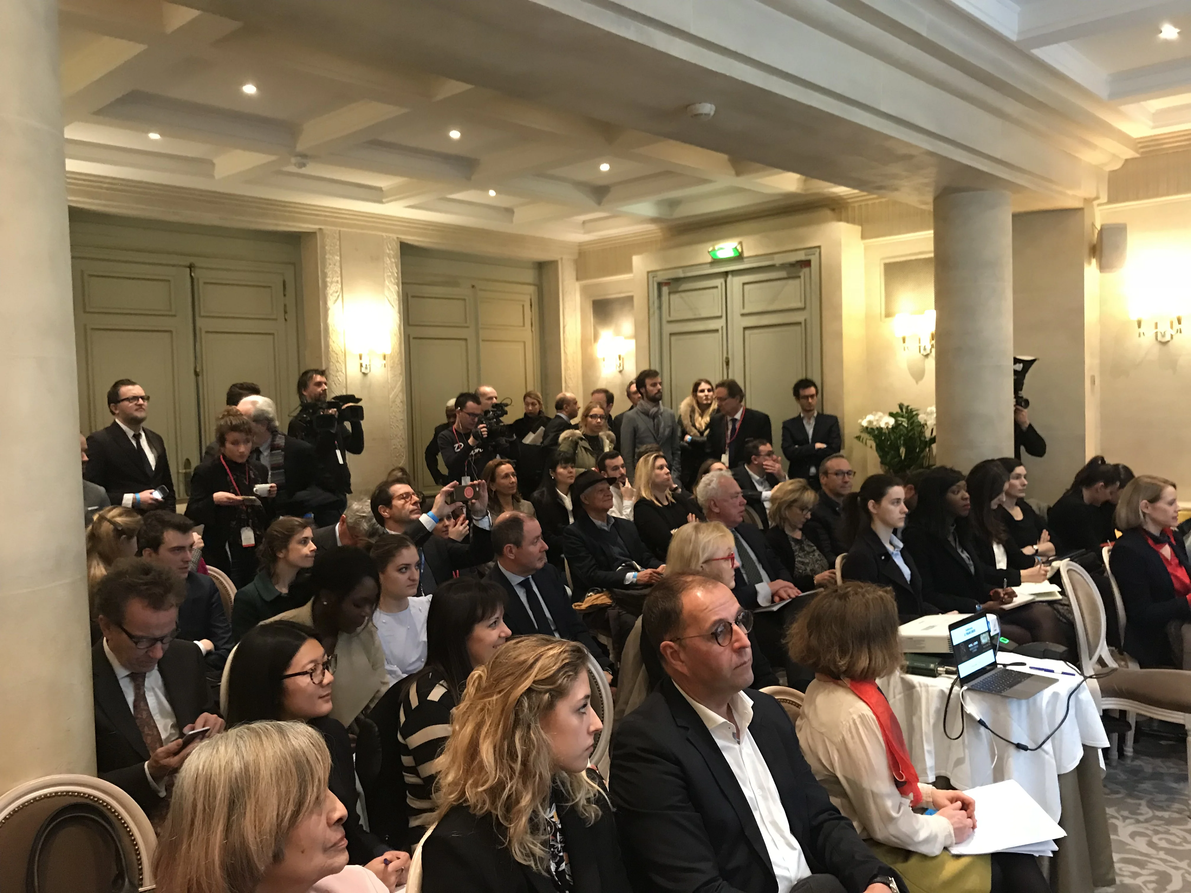 Auditeurs de la conférence